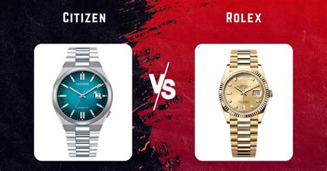 rolex vs citizen